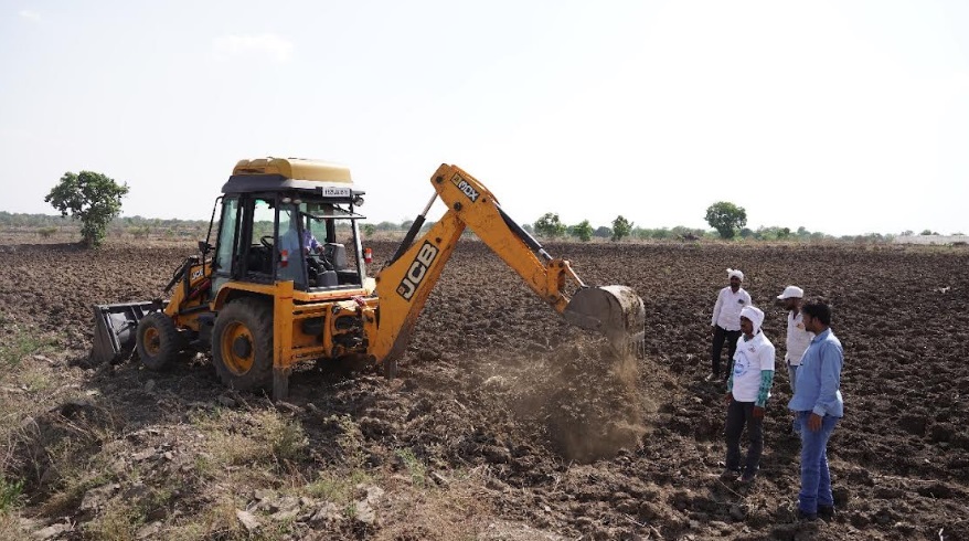 JalTara under construction - a low-cost, scalable solution for India's groundwater crisis